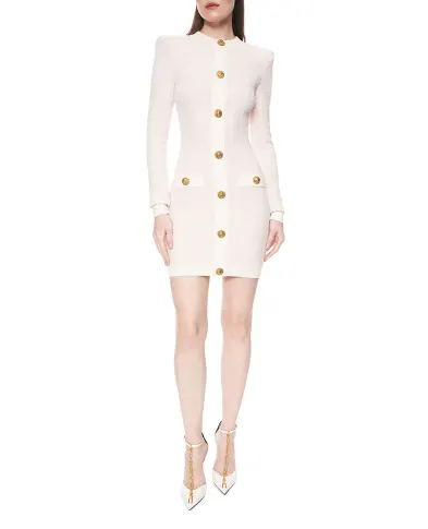 Balmain Сукня міні - Артикул: GF1R8920KJ48