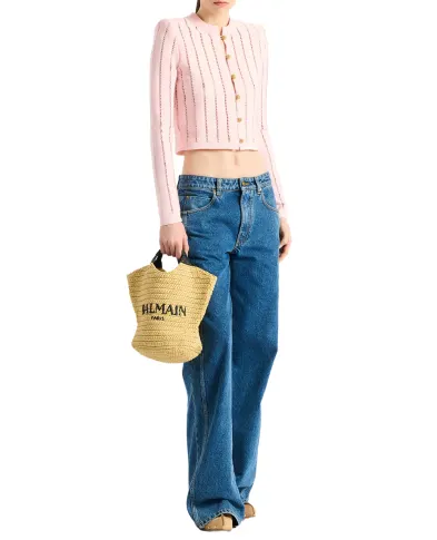 Balmain Кардиган Fléchage - Артикул: HF1KL459KK01