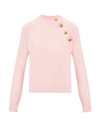 Balmain Джемпер из шерсти и кашемира - Артикул: GF1KA130KI87