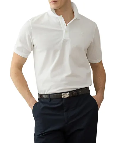 Ralph Lauren Purple Label Поло из пике - Артикул: 790877021003