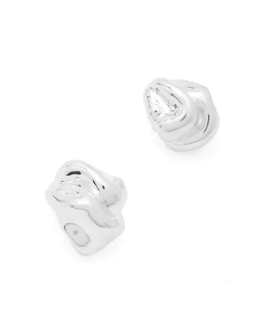 Completedworks Серьги из переработанного серебра - Артикул: R2212-silver