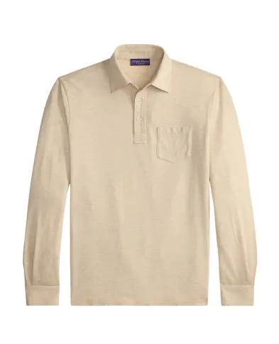 Ralph Lauren Purple Label Поло из хлопка и кашемира пике - Артикул: 790973387008