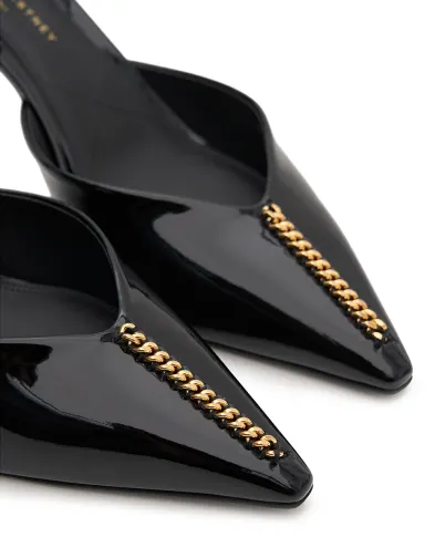 Stella McCartney Туфлі-слінгбеки Elsa лаковані - Артикул: 810604AP0AP0