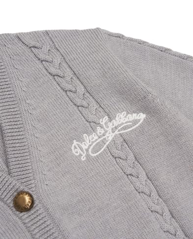 Dolce&Gabbana Дитячий кардиган із вовни - Артикул: L5KWNB-JDVGX-S