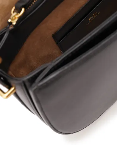 Polo Ralph Lauren Кожаная сумка Saddle - Артикул: 428928757002