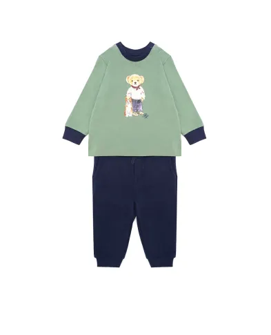 Polo Ralph Lauren Дитячий костюм Polo Bear (лонгслів, штани) - Артикул: 320952883001