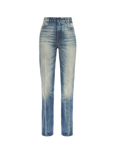 Balmain Джинси з ефектом вицвітання - Артикул: GF1MI070DG10