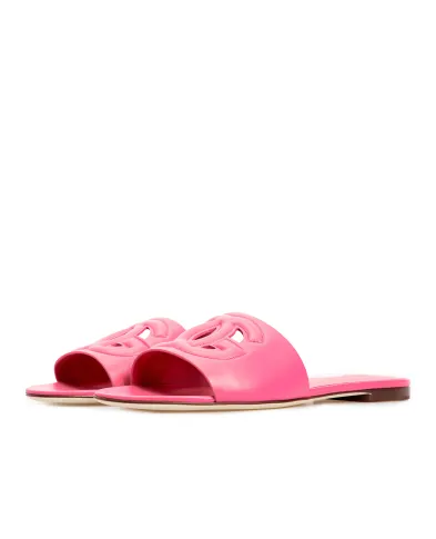 Dolce&Gabbana Шкіряні мюлі - Артикул: CQ0436-AY329