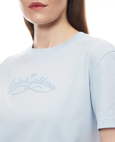 Dolce&Gabbana Футболка з вишивкою - Артикул: F8V42Z-GDDL1