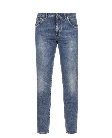 Dolce&Gabbana Джинсы с логотипом - Артикул: GY07CD-G8PK5