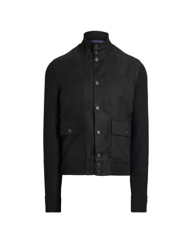 Ralph Lauren Purple Label Кардиган из шелка и льна - Артикул: 790973319002