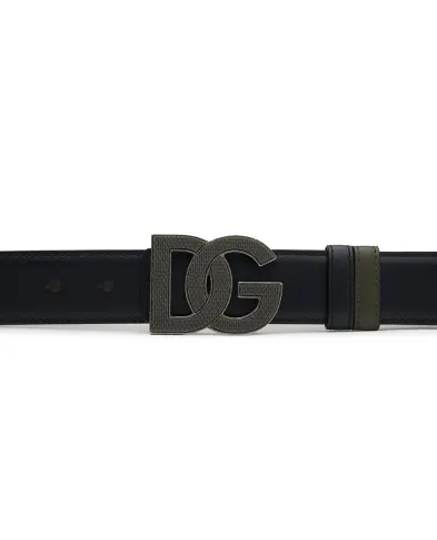 Dolce&Gabbana Ремень двусторонний из кожи - Артикул: BC4966-AZ345