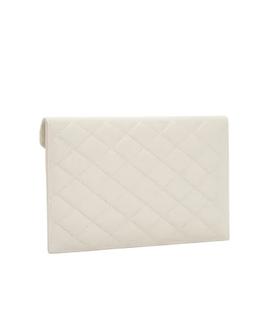 Saint Laurent Cумка-клатч PARIS из овечьей кожи - Артикул: 869533-1EL07