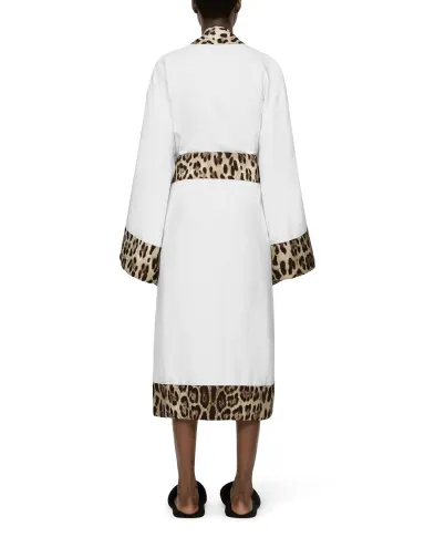 Dolce&Gabbana Халат из махрового хлопка - Артикул: TCF010-TCAGO