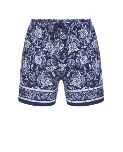 Ralph Lauren Purple Label Шорты с принтом пейсли - Артикул: 790963520001