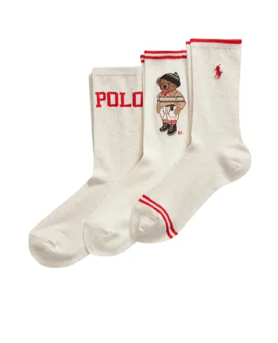 Polo Ralph Lauren Носки Polo Bear (3 пары) - Артикул: 455982964001