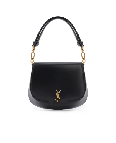 Saint Laurent Шкіряна сумка Voltaire Top Handle Bronze - Артикул: 800846-0SX0W