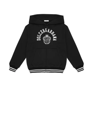 Dolce&Gabbana Детская толстовка с капюшоном (костюм) - Артикул: L4JWKL-G7PTH-B
