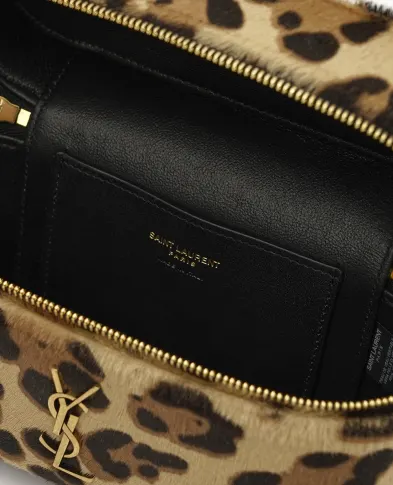 Saint Laurent Сумка GABY из кожи с ворсом пони - Артикул: 798098-AAE6T