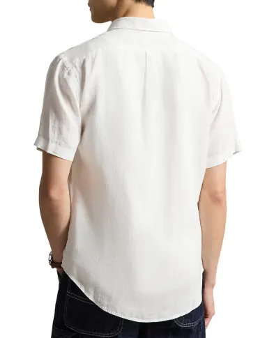 Polo Ralph Lauren Рубашка с коротким рукавом из льна - Артикул: 710968912500