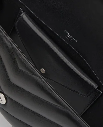 Saint Laurent Сумка LOULOU Medium из овечьей кожи - Артикул: 801439-AAE4Y