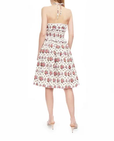 Dolce&Gabbana Сукня з квітковим принтом - Артикул: F60F8T-HS5UA