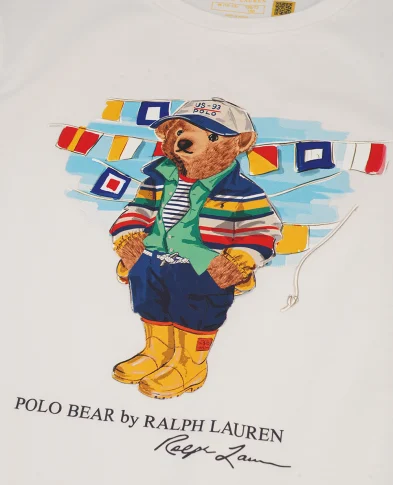 Polo Ralph Lauren Детская футболка Polo Bear - Артикул: 322958332001