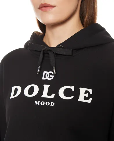 Dolce&Gabbana Худи с принтом логотипа - Артикул: F9U75Z-HU7P4