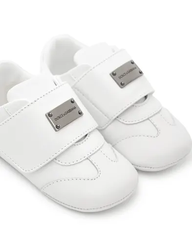 Dolce&Gabbana Дитячі кросівки з овечої шкіри - Артикул: DK0147-A1850