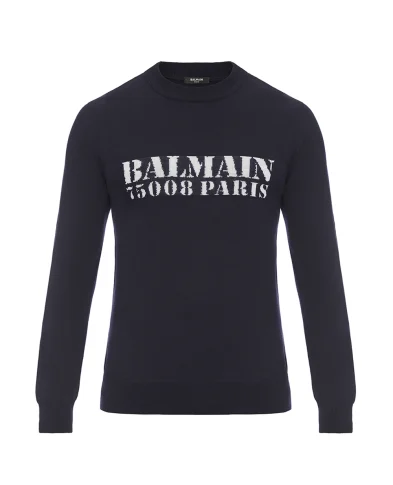 Balmain Джемпер из шерсти - Артикул: FH1KD000KI84