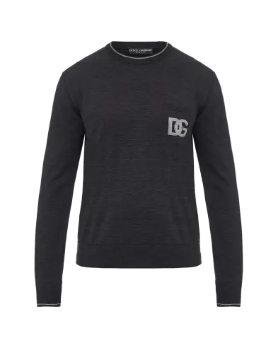 Dolce&Gabbana Свитшот из шерсти - Артикул: GXX28T-JDVCT