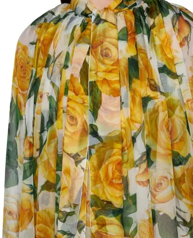 Dolce&Gabbana Шовковий каптан - Артикул: F0P34T-IS1P2