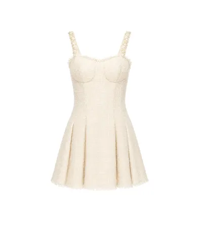 Balmain Платье-футляр из твида - Артикул: GF0R2590XL96