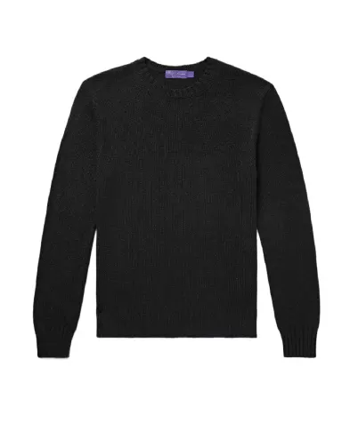Ralph Lauren Purple Label Свитер из шелка и льна - Артикул: 790P01955002