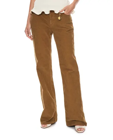 Stella McCartney Вельветовые джинсы - Артикул: 6D05073SQH72