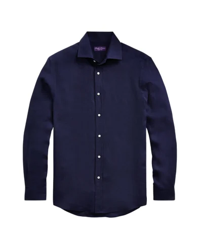 Ralph Lauren Purple Label Льняная рубашка - Артикул: 790587253007