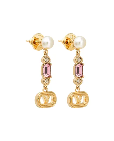 Valentino Серьги-подвески с кристаллами Swarovski - Артикул: 9W2J0AI8QVS