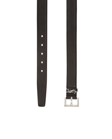 Saint Laurent Шкіряний ремінь - Артикул: 634437-BOO0E