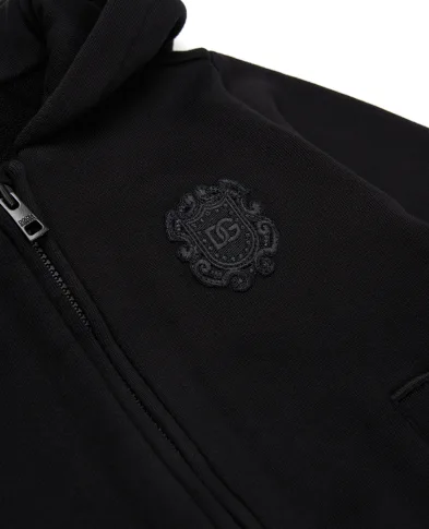 Dolce&Gabbana Детская толстовка с капюшоном (костюм) - Артикул: L1JWNZ-G7QK2