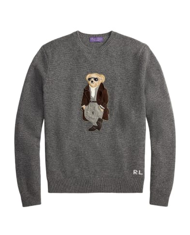 Ralph Lauren Purple Label Свитер Polo Bear из кашемира - Артикул: 790P05453001