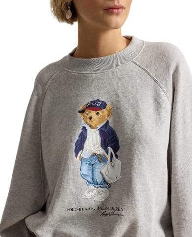 Polo Ralph Lauren Світшот Polo Bear з легкого флісу - Артикул: 211A96185001