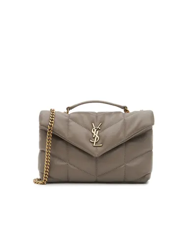 Saint Laurent Шкіряна сумка Loulou Puffer Toy - Артикул: 759337-1EL07
