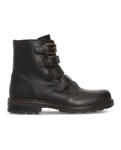 Dolce&Gabbana Детские кожаные ботинки - Артикул: DA0556-A1032-M