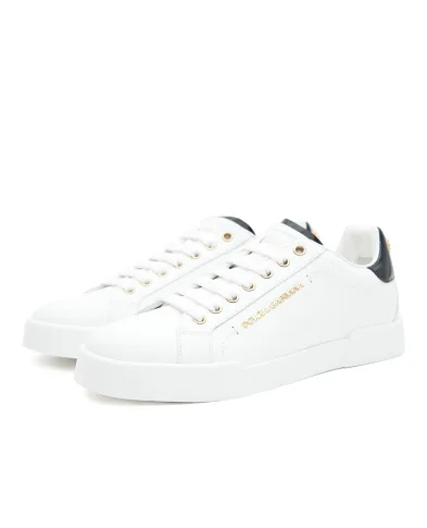 Dolce&Gabbana Кеди Portofino зі шкіри - Артикул: CK2329-AH506