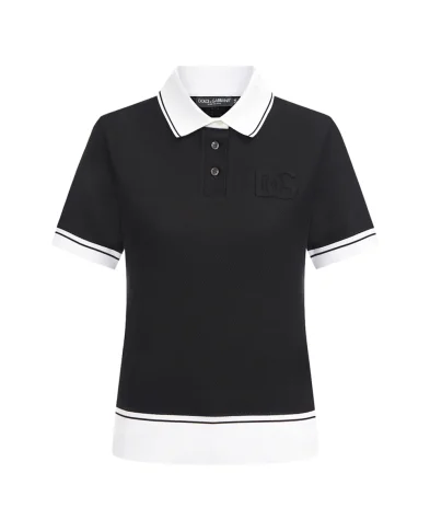 Dolce&Gabbana Поло с вышивкой - Артикул: F8V33Z-GDDMH