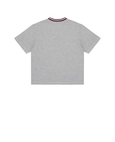 Dolce&Gabbana Детская футболка с вышивкой логотипа - Артикул: L4JTJW-G7PUZ-B