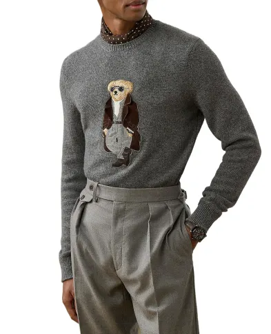 Ralph Lauren Purple Label Свитер Polo Bear из кашемира - Артикул: 790P05453001