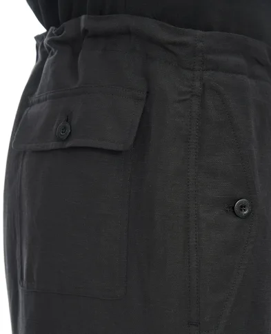 Ralph Lauren Purple Label Брюки из шелка и льна - Артикул: 798977052002