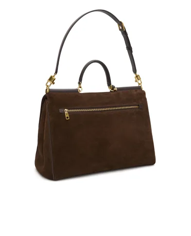 Dolce&Gabbana Сумка My Sicily из телячьей замши - Артикул: BB7814-BO903