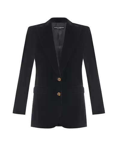 Dolce&Gabbana Жакет оксамитовий - Артикул: F29V1T-FUVG7